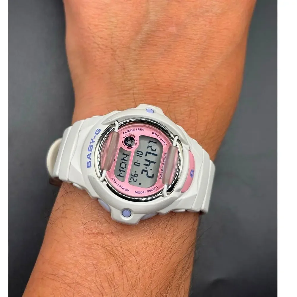 Casio Baby-G BG-169PB-7 Playful Beach White Pink Digital W omen’s Watch 200M